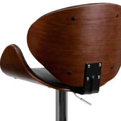 Flash Furniture Bentwood Adjustable Height Barstool With Curved Vinyl Seat And Back 14 Flash Furniture Bentwood Adjustable Height Barstool With Curved Vinyl Seat And Back -Flash Furniture GUEST de788816 2619 40c5 9749 414ffe4f5b26