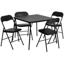 Flash Furniture 5 Piece Folding Card Table And Chair Set 32 Flash Furniture 5 Piece Folding Card Table And Chair Set -Flash Furniture GUEST deb882ae e8ca 405c ae38 02efe6676dda