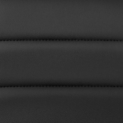 Flash Furniture Modern Vinyl Adjustable Height Barstool With Horizontal Stitch Back, Set Of 2 3 Flash Furniture Modern Vinyl Adjustable Height Barstool With Horizontal Stitch Back, Set Of 2 - Image 3