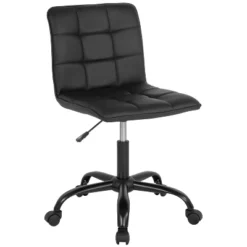 Flash Furniture Sorrento Home And Office Armless Task Office Chair With Tufted Back/Seat -Flash Furniture GUEST e2290b4f 673f 4067 924a 98a2dbbf90fe
