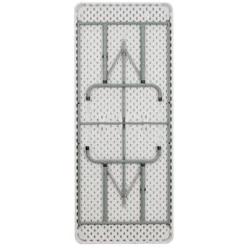 Flash Furniture 6-Foot Height Adjustable Granite White Plastic Folding Table 11 Flash Furniture 6-Foot Height Adjustable Granite White Plastic Folding Table -Flash Furniture GUEST e5688259 14f5 4a83 a48b aa577d2e8d23