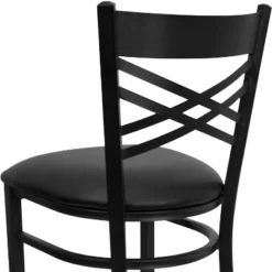 Flash Furniture Black ''X'' Back Metal Restaurant Barstool 15 Flash Furniture Black ''X'' Back Metal Restaurant Barstool -Flash Furniture GUEST e66d6f5e 8f9c 4920 8c1f c6ea1d77b438