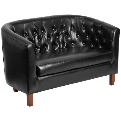 Flash Furniture HERCULES Colindale Series Tufted Loveseat 2 Flash Furniture HERCULES Colindale Series Tufted Loveseat - Image 2