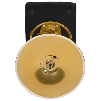 Flash Furniture Modern Vinyl Adjustable Height Barstool With Horizontal Stitch Back, Set Of 2 8 Flash Furniture Modern Vinyl Adjustable Height Barstool With Horizontal Stitch Back, Set Of 2 - Image 8