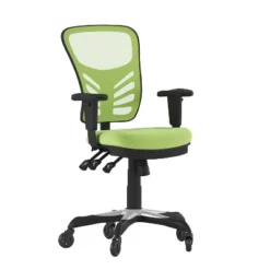 Flash Furniture Nicholas Mid-Back Multifunction Executive Swivel Ergonomic Office Chair With Adjustable Arms And Transparent Roller Wheels 34 Flash Furniture Nicholas Mid-Back Multifunction Executive Swivel Ergonomic Office Chair With Adjustable Arms And Transparent Roller Wheels -Flash Furniture GUEST eb6cf6db 0dea 40c2 9ecf 92f7a478e6a7