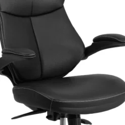 Flash Furniture Kale Mid-Back Black LeatherSoft Executive Swivel Ergonomic Office Chair With Back Angle Adjustment And Flip-Up Arms 13 Flash Furniture Kale Mid-Back Black LeatherSoft Executive Swivel Ergonomic Office Chair With Back Angle Adjustment And Flip-Up Arms -Flash Furniture GUEST eebe90c7 dea1 4478 9e42 357757af8d85