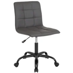 Flash Furniture Sorrento Home And Office Armless Task Office Chair With Tufted Back/Seat -Flash Furniture GUEST ef670c24 b5f0 475c 9aa3 22b2382d98a6