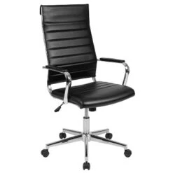 Flash Furniture High Back LeatherSoft Contemporary Ribbed Executive Swivel Office Chair 25 Flash Furniture High Back LeatherSoft Contemporary Ribbed Executive Swivel Office Chair -Flash Furniture GUEST efc71092 1540 4467 905a bbb70111624f