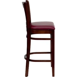Flash Furniture Vertical Slat Back Wooden Restaurant Barstool -Flash Furniture GUEST f1e6b5b4 9aae 41a2 a701 731c2bf6a8bd