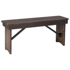 Flash Furniture HERCULES Series 40" X 12" Solid Pine Folding Farm Bench 28 Flash Furniture HERCULES Series 40" X 12" Solid Pine Folding Farm Bench -Flash Furniture GUEST f2b47ff4 fc64 41ee b5a2 08e74b590d63