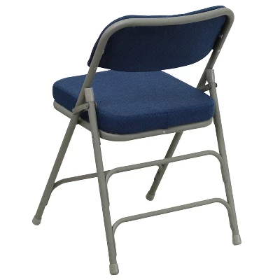 Flash Furniture HERCULES Series Metal Folding Chairs With Padded Seats | Set Of 4 Metal Folding Chairs 3 Flash Furniture HERCULES Series Metal Folding Chairs With Padded Seats | Set Of 4 Metal Folding Chairs - Image 3