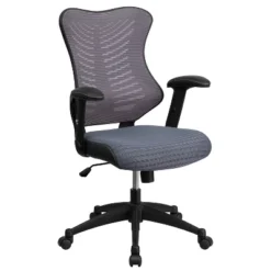 Flash Furniture High Back Designer Mesh Executive Swivel Ergonomic Office Chair With Adjustable Arms -Flash Furniture GUEST f42ca893 7380 4928 8bcb ae32f1bbd7a7
