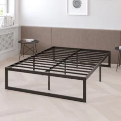 Flash Furniture 14 Inch Metal Platform Bed Frame - No Box Spring Needed With Steel Slat Support And Quick Lock Functionality 24 Flash Furniture 14 Inch Metal Platform Bed Frame - No Box Spring Needed With Steel Slat Support And Quick Lock Functionality -Flash Furniture GUEST f4438ad1 5feb 49fc bd60 b5ee3d4f4a18