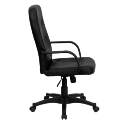 Flash Furniture Holly High Back Black Glove Vinyl Executive Swivel Office Chair With Arms 15 Flash Furniture Holly High Back Black Glove Vinyl Executive Swivel Office Chair With Arms -Flash Furniture GUEST f4a48ecf a4bd 45ac 8514 024f8c5aea17
