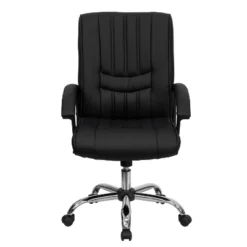 Flash Furniture Mid-Back Black LeatherSoft Swivel Manager's Office Chair With Arms 16 Flash Furniture Mid-Back Black LeatherSoft Swivel Manager's Office Chair With Arms -Flash Furniture GUEST f4bb9eeb 5260 46d8 985f 47bba09b67de