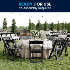 Flash Furniture 4 Pack HERCULES Series 800 Lb. Capacity Resin Folding Chair With Slatted Seat 29 Flash Furniture 4 Pack HERCULES Series 800 Lb. Capacity Resin Folding Chair With Slatted Seat -Flash Furniture GUEST f5828917 383c 4dd1 b0ef e8a14dd945f3