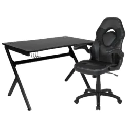Flash Furniture Gaming Desk And Racing Chair Set With Cup Holder, Headphone Hook & 2 Wire Management Holes 28 Flash Furniture Gaming Desk And Racing Chair Set With Cup Holder, Headphone Hook & 2 Wire Management Holes -Flash Furniture GUEST f702ca34 7b2e 488d 91a4 37953ccf79a0