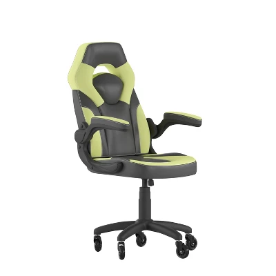 Flash Furniture X10 Gaming Chair Racing Office Computer PC Adjustable Chair With Flip-up Arms And Transparent Roller Wheels 12 Flash Furniture X10 Gaming Chair Racing Office Computer PC Adjustable Chair With Flip-up Arms And Transparent Roller Wheels - Image 12