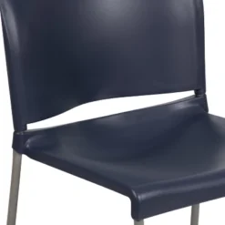 Flash Furniture HERCULES Series 880 Lb. Capacity Navy Full Back Contoured Stack Chair With Gray Powder Coated Sled Base 16 Flash Furniture HERCULES Series 880 Lb. Capacity Navy Full Back Contoured Stack Chair With Gray Powder Coated Sled Base -Flash Furniture GUEST f7a63232 2b01 46bf 8278 826ccd4b4f59