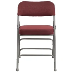 Flash Furniture 2 Pack HERCULES Series Premium Curved Triple Braced & Hinged Fabric Upholstered Metal Folding Chair 18 Flash Furniture 2 Pack HERCULES Series Premium Curved Triple Braced & Hinged Fabric Upholstered Metal Folding Chair -Flash Furniture GUEST f8cf64f0 e733 4452 9ee6 e89dd34f163d