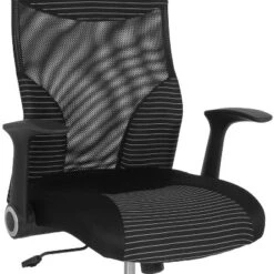 Flash Furniture Milford High Back Ergonomic Office Chair With Contemporary Mesh Design In Black And White 13 Flash Furniture Milford High Back Ergonomic Office Chair With Contemporary Mesh Design In Black And White -Flash Furniture GUEST f9fd88bc 9a99 444a b12d f1fedefe132e