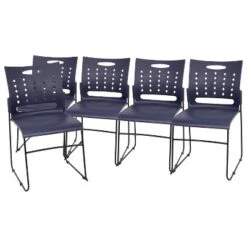 Flash Furniture 5 Pack HERCULES Series 881 Lb. Capacity Sled Base Stack Chair With Air-Vent Back 23 Flash Furniture 5 Pack HERCULES Series 881 Lb. Capacity Sled Base Stack Chair With Air-Vent Back -Flash Furniture GUEST fa04f1c6 bb85 4f8a 9efd 3308c4104358