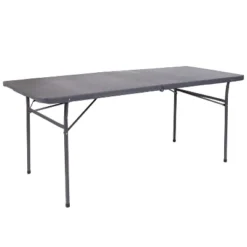 Flash Furniture 6-Foot Bi-Fold Plastic Banquet And Event Folding Table With Carrying Handle 21 Flash Furniture 6-Foot Bi-Fold Plastic Banquet And Event Folding Table With Carrying Handle -Flash Furniture GUEST fa683777 0155 44d1 8901 c4007144a420