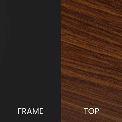 Flash Furniture Hampstead Collection End Table - Modern Laminate Accent Table With Crisscross Frame 9 Flash Furniture Hampstead Collection End Table - Modern Laminate Accent Table With Crisscross Frame - Image 9