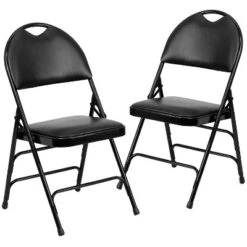 Flash Furniture 2 Pack HERCULES Series Extra Large Ultra-Premium Triple Braced Metal Folding Chair With Easy-Carry Handle 29 Flash Furniture 2 Pack HERCULES Series Extra Large Ultra-Premium Triple Braced Metal Folding Chair With Easy-Carry Handle -Flash Furniture GUEST fc76b844 ede2 43f8 acae 673f8393c78e