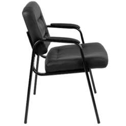 Flash Furniture Darwin Flash Fundamentals Black LeatherSoft Executive Reception Chair With Black Metal Frame 21 Flash Furniture Darwin Flash Fundamentals Black LeatherSoft Executive Reception Chair With Black Metal Frame -Flash Furniture GUEST fda47540 a634 4b24 bcbd 595c5f59072c