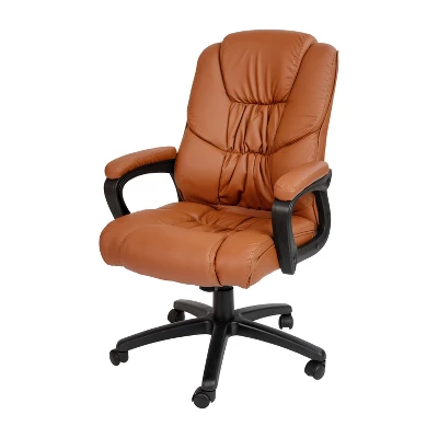 Flash Furniture Flash Fundamentals Big & Tall 400 Lb. Rated LeatherSoft Swivel Office Chair With Padded Arms 15 Flash Furniture Flash Fundamentals Big & Tall 400 Lb. Rated LeatherSoft Swivel Office Chair With Padded Arms - Image 15